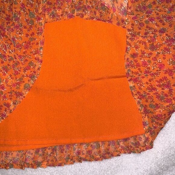 NWT WOMEN’S LARGE ROXY PLEATED LINED SKIRT - Picture 4 of 6